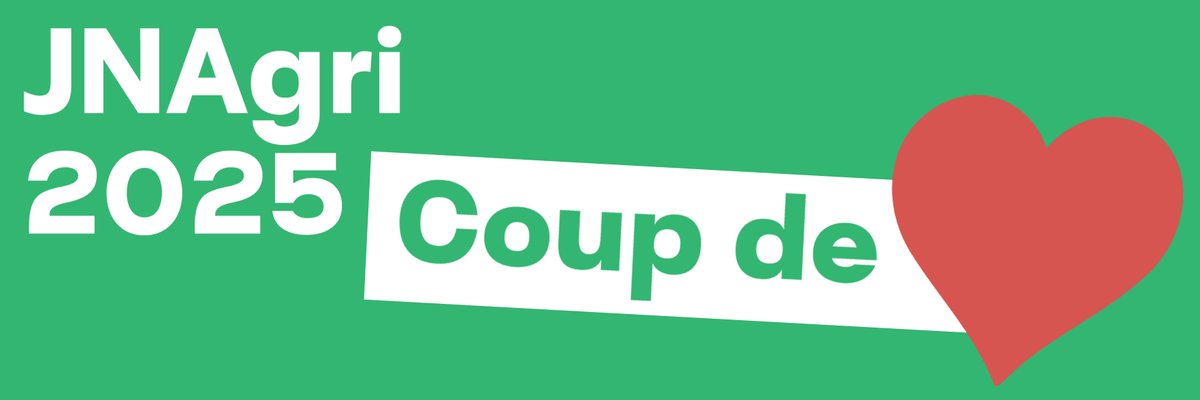 L’opération « Coup de cœur 2025 » est lancée !

Postulez dès à présent 👉 journeesagriculture.fr/actus/postulez…