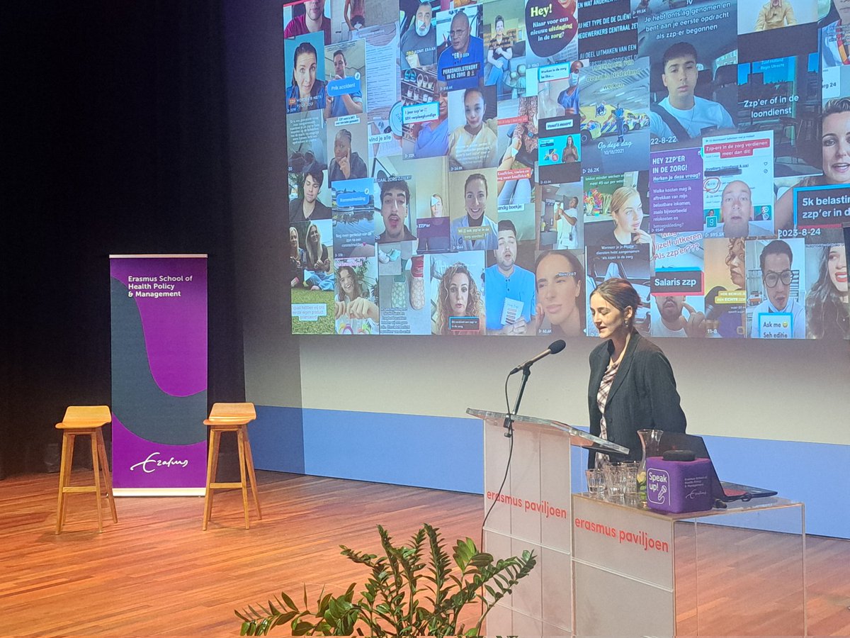 Fenna Nijboer; een reflectie op TikTok filmpjes van zorgmedewerkers tijdens de #corona pandemie en de link met ZZP'ers in de zorg @ Symposium De Zorg een #Asset?