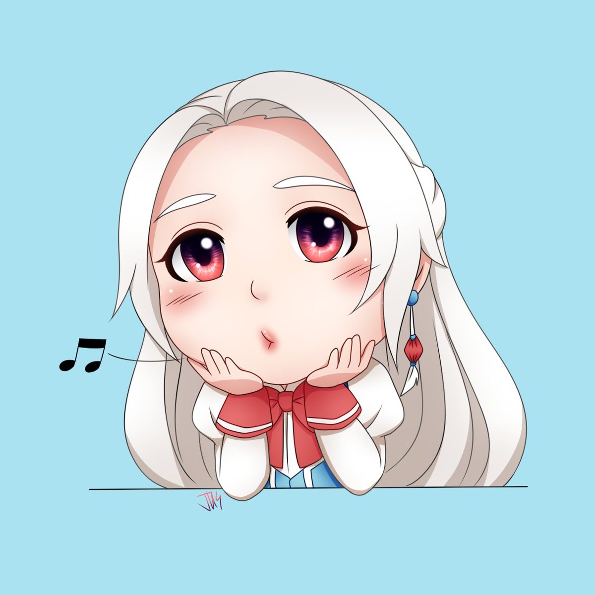 PrimaPolaris's tweet image. Meet my baby girls Prima and Laura. They don&apos;t have trauma. They are just rays of sunshine ☺️♥️
(I really should make non chibi art of them omg)