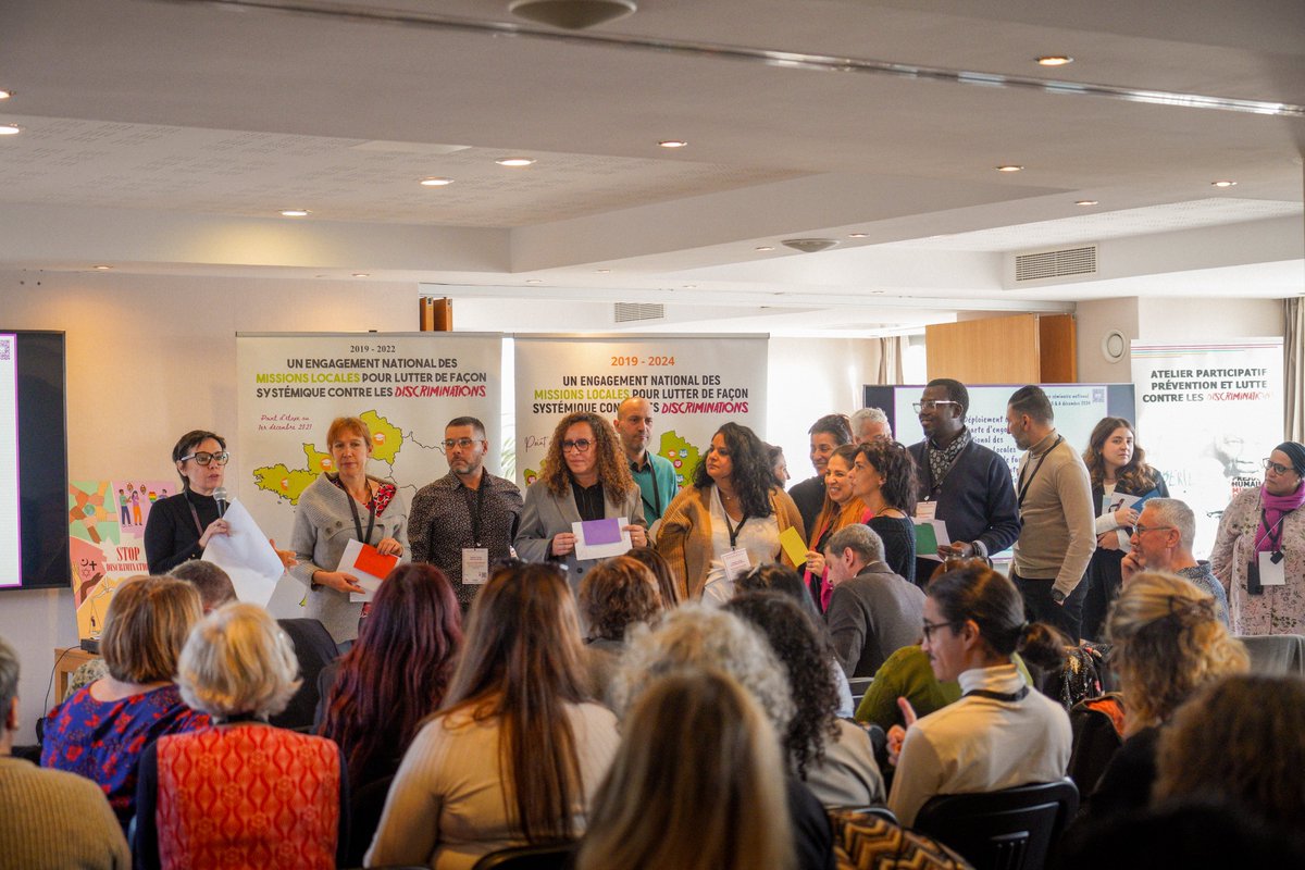 Séminaire national du réseau des Missions Locales 🤝

📍 La Ciotat accueille aujourd’hui le séminaire national du réseau des Missions Locales, dédié à la lutte contre les discriminations.