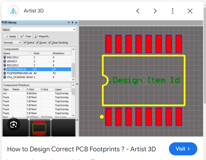 En_Collocations's tweet image. #SurfaceMount #SmallOutlinePackage #PCBDesignTips #ElectronicEngineering #CompactDesign #CircuitDesign #SMDComponents #TechInnovation #Microelectronics #DesignEfficiency

x.com/En_Collocation…
