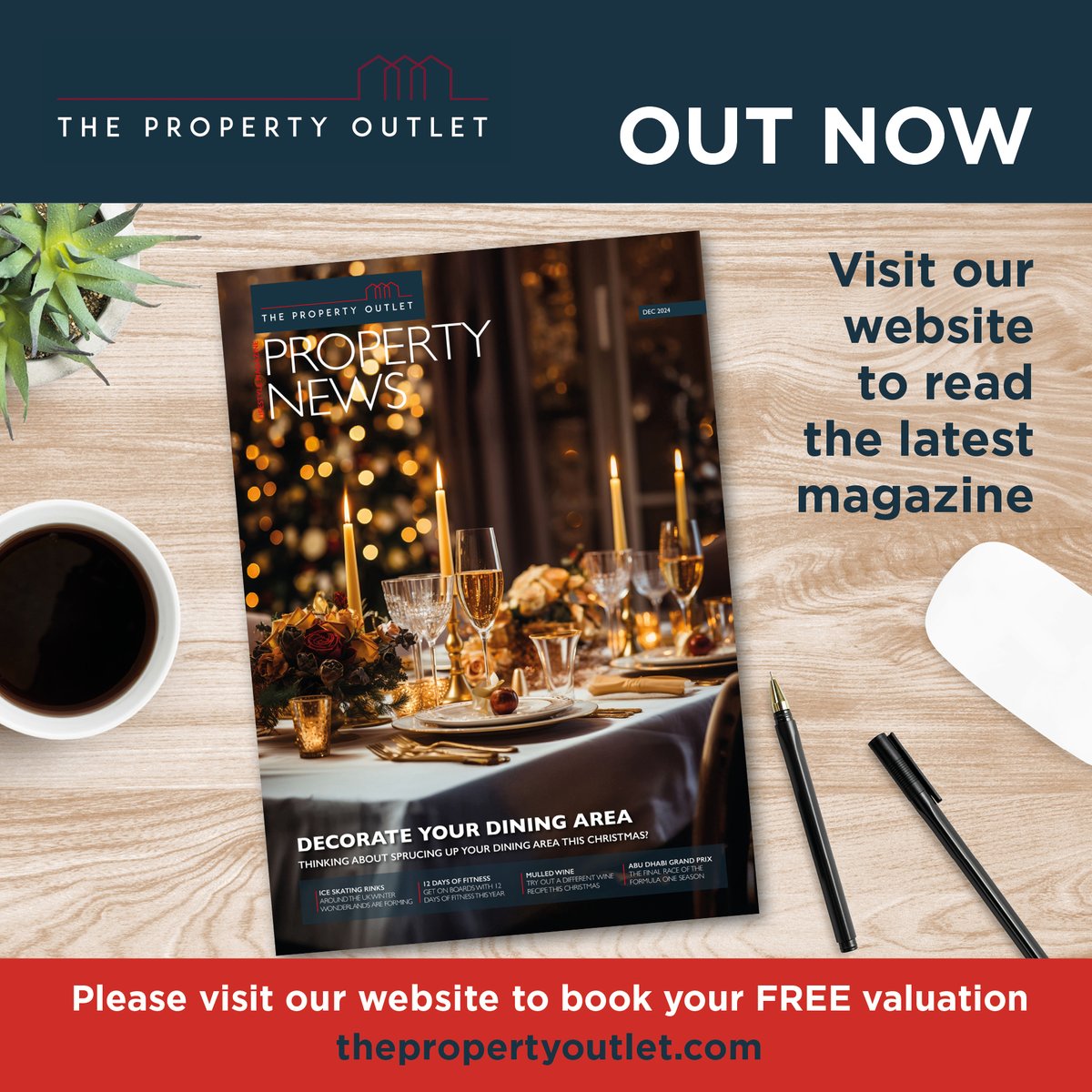 Property_Outlet's tweet photo. Our December magazine is out now! Tap or click the link below to check out the new edition and your very own digital copy! #December #Magazine #EstateAgentsUK

https://t.co/OplylEX5ks https://t.co/xBTUOzq7YW