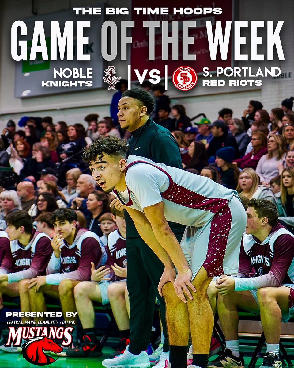 We’ll be in South Portland for the Noble/SoPo clash tonight for our #gotw presented by <a href="/CMCCMaine/">CMCC</a>