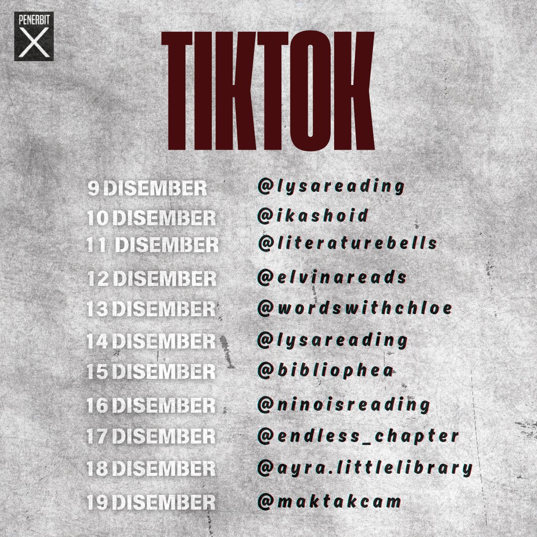 PenerbitX's tweet photo. ✨Booktour LEaDiNG LEDANG & Rentas✨

Sukacita Penerbit-X ingin berkongsi jadual booktour untuk dua novel baru terbit. 

Berbaki beberapa hari sahaja lagi, booktour novel LEaDiNG LEDANG dan Rentas akan bermula yang
akan melibatkan beberapa rakan pembaca. 

Mari kita sama-sama nantikan ulasan mereka di  platform media sosial seperti Instagram, X, dan Tiktok.

#PXReadsbeyondreality #readsbeyondreality #nadiperjuanganbahasa #24tahunmemandaikanbangsa #jelahajbukupts #booktokmalaysia #fiksyen #newbook #timetravel #fiction #leadingledang #rentas #novel #malaysiamembaca