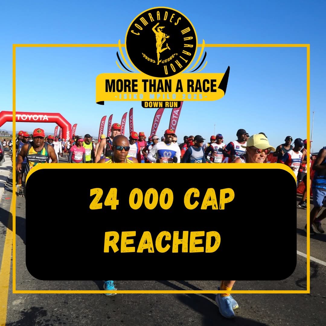 RunnersOfHope's tweet photo. Now, that was super quick. For those who couldn't get their hands on an entry, look out for the substitution phase in 2025. Good luck Champs

#Comrades2025
#RoHWithinTheXWorld https://t.co/VLNYETAaRK