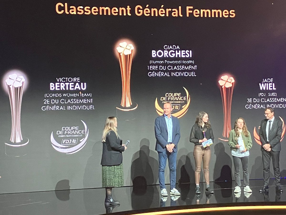 m_callot's tweet photo. Célébration des Championnes et Champions lors de la soirée de remise des Coupes de France @FDJsport 
Un grand merci à tous les athlètes pour leur performance exceptionnelle cette saison, sans oublier les organisateurs, équipes et sponsors
@FFCyclisme @LNC_CYCLISME https://t.co/PTDn77qGh7