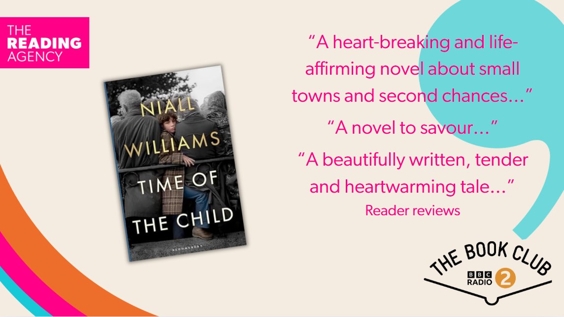 readingagency's tweet photo. The @BBCRadio2 Book Club choice this week is Time of the Child by Niall Williams. This powerful and beautifully written novel is perfect for this time of year. Find out more: https://t.co/4xzWWhqFaU
#R2BookClub @BloomsburyBooks https://t.co/ahPFQSaWzW