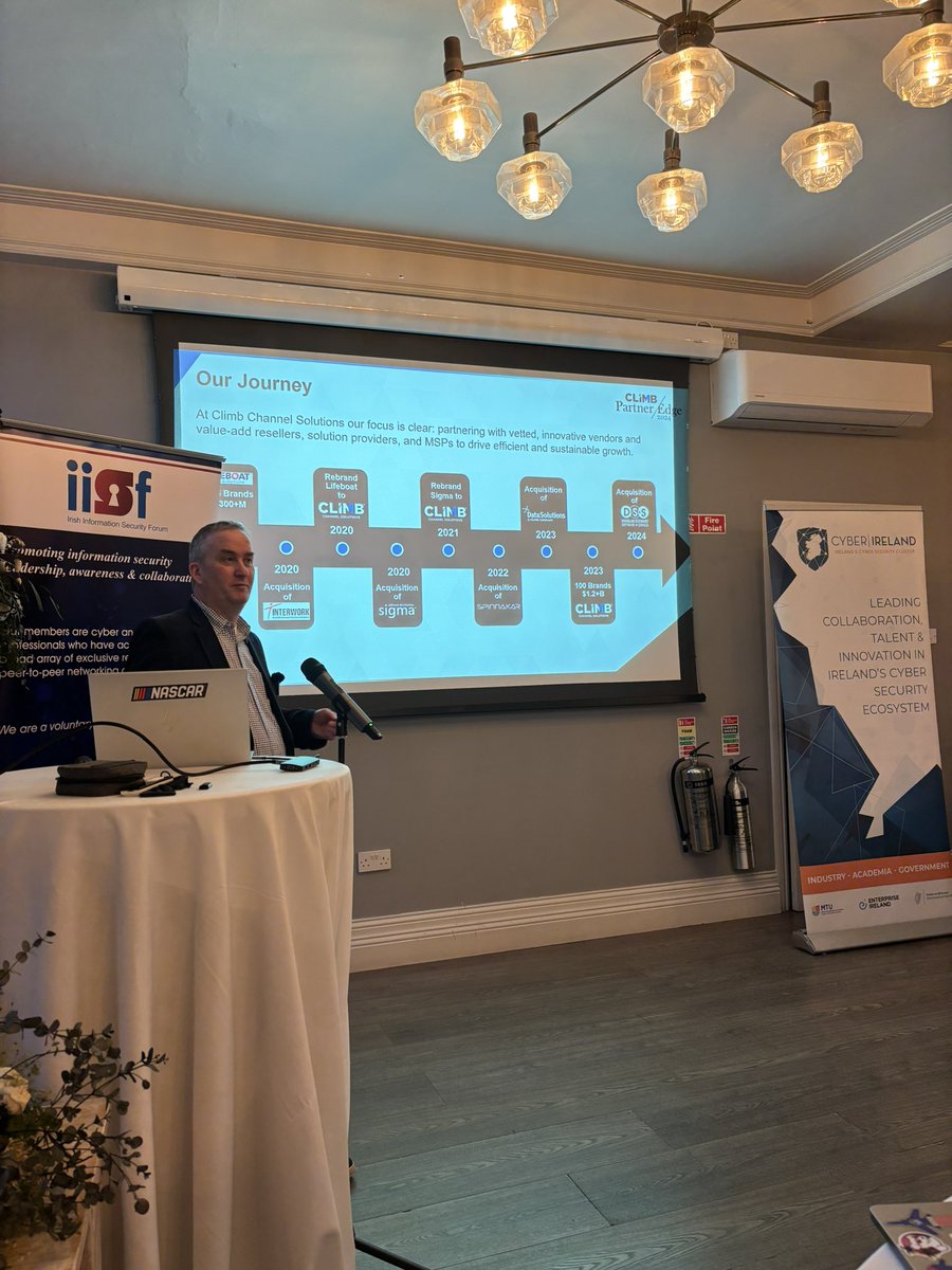 IISF December Chapter Meeting #IISF #CyberSecurity <a href="/climbcs_ie/">Climb Channel Solutions Ireland</a>