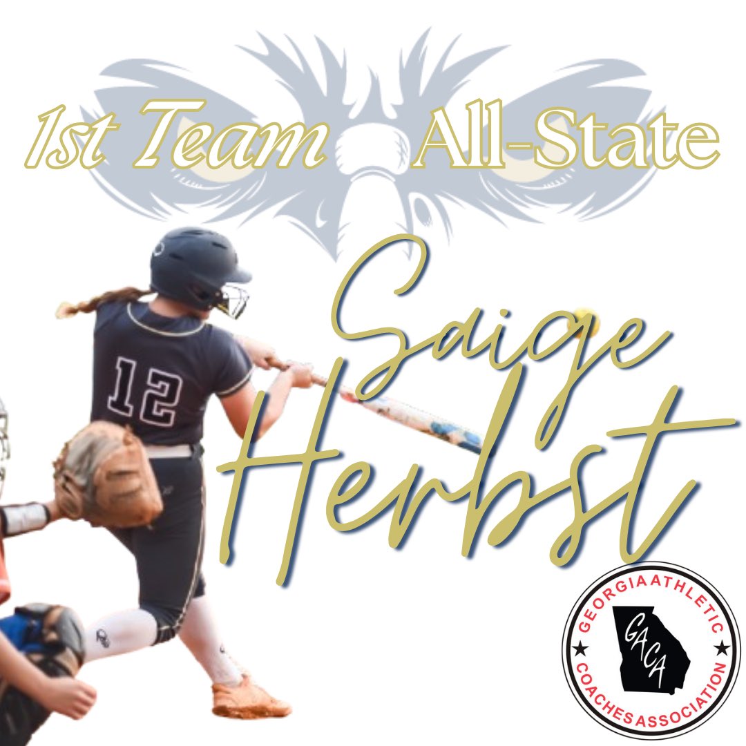 Dacula High School Softball (@dacula_softball) on Twitter photo Congratulations to our <a href="/saigeherbst/">Saige Herbst</a> for being recognized for a great year! 1st Team All-State! We are SO proud!!
<a href="/GAPKing07/">GA Power King 07</a> <a href="/GDPsports/">Gwinnett Daily Post</a> <a href="/DirtyDacSports/">Dacula Sports Fan Page</a> <a href="/DaculaAthletics/">Dacula HS Athletics</a> <a href="/DaculaHS/">Dacula High School</a> Congratulations to our <a href="/saigeherbst/">Saige Herbst</a> for being recognized for a great year! 1st Team All-State! We are SO proud!!
<a href="/GAPKing07/">GA Power King 07</a> <a href="/GDPsports/">Gwinnett Daily Post</a> <a href="/DirtyDacSports/">Dacula Sports Fan Page</a> <a href="/DaculaAthletics/">Dacula HS Athletics</a> <a href="/DaculaHS/">Dacula High School</a>