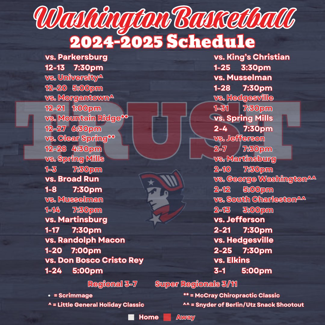 WHSMBB's tweet image. 🚨SCHEDULE UPDATE🚨
#PatriotWay
