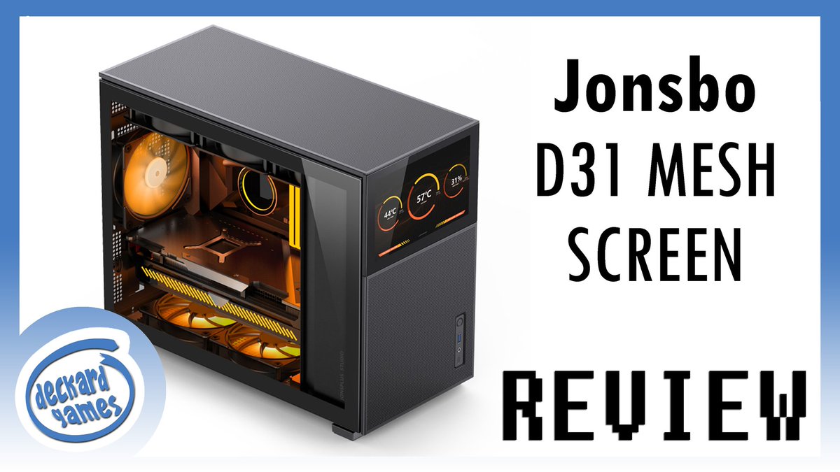 When I bought the #Jonsbo D31, I did it because of the screen. While building with it, I was amazed with all the little and fine details in this little chassis and how much <a href="/Jonsbo_official/">Jonsbo</a> has improved over the years. Let’s check it out.

youtu.be/t7n8MCqt7uM
.
#deckardgames