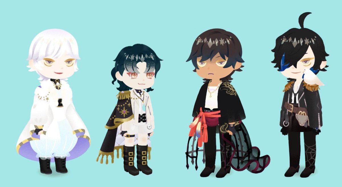 刀剣乱舞 伊達組 (鶴丸国永＆太鼓鐘貞宗＆大倶利伽羅＆燭台切光忠