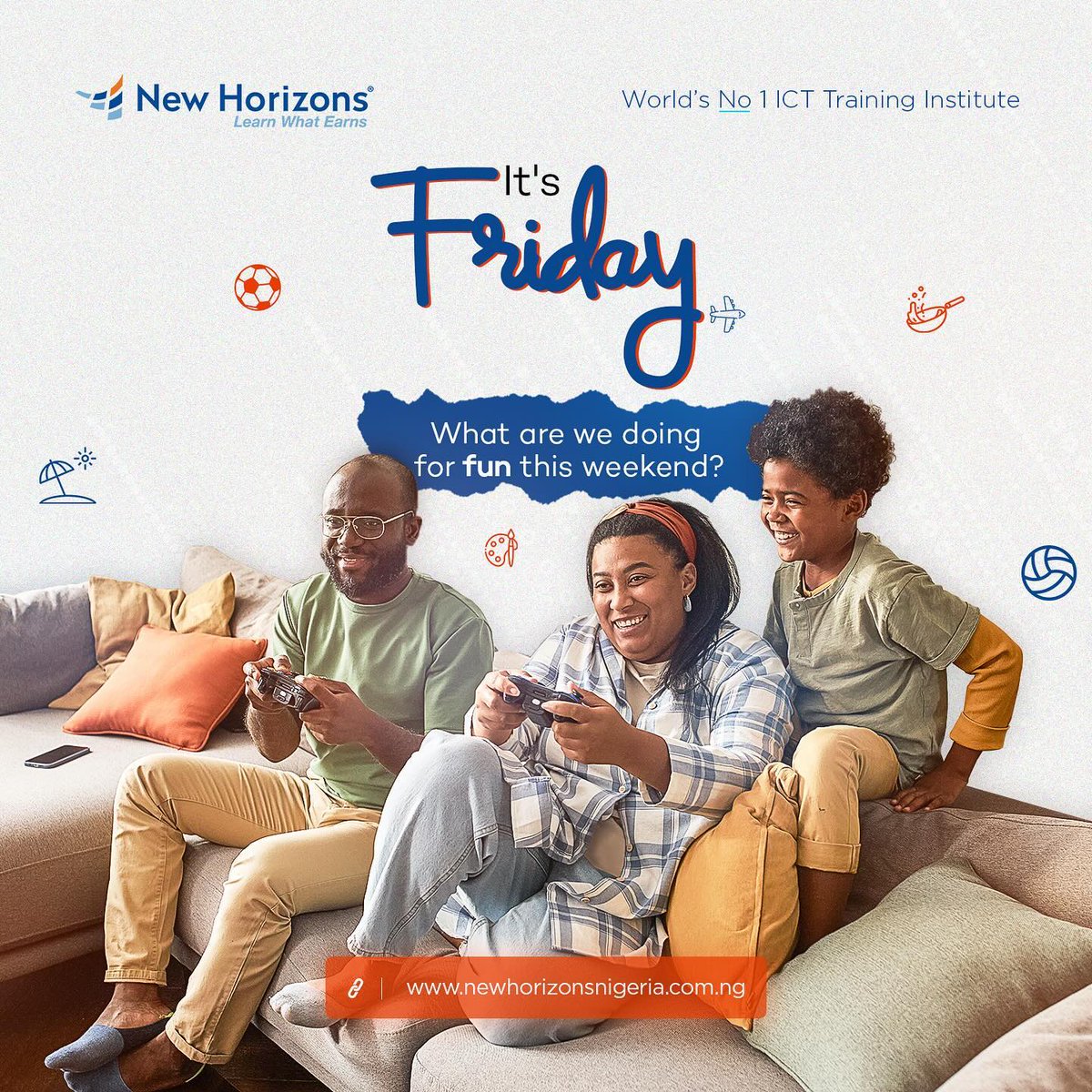 NHSIbadan's tweet photo. It's the weekend again! Let go of the stressful week by doing something fun!

Happy weekend, Tech Stars!

#weekend #TGIF #nhnigeria https://t.co/sQwQZIrC7x