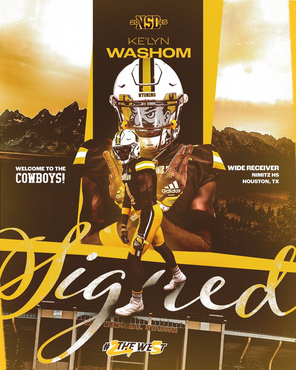 Treetop082153's tweet image. SIGNED, SEALED and this Washom boy will DELIVER🙌🏾  NIMITZ HS WR #NWO  #NSD25  @KeWashom @UpNextkamm @7220sports @wyo_football @wyoathletics @NimitzCoogsFB @AldineISD @Coach_Harmon @CoachFrost12