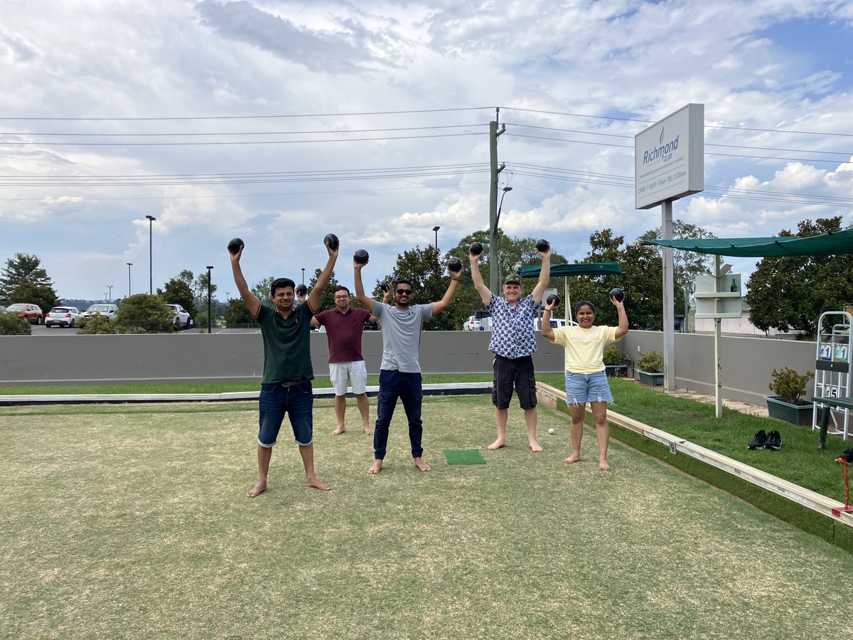 EELaboratory's tweet image. Terrific fun enjoying good food and barefoot bowls with the @EELaboratory team from the @westsyduhie as we celebrate a successful 2024 at our annual Christmas party 👍🌲