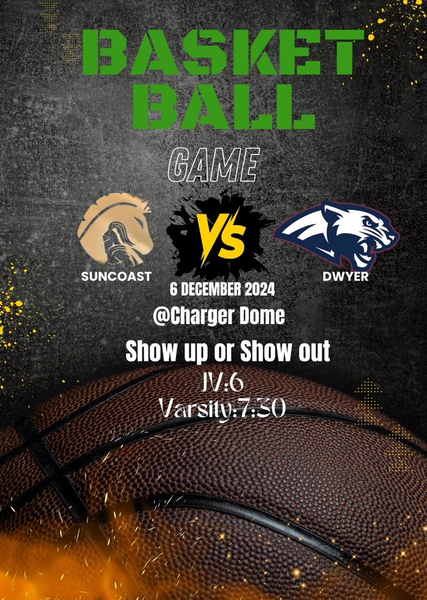 Chargers_bball4's tweet photo. Come out and support your Chargers tonight as they take on the Dwyer Panthers at Suncoast tonight at 430/6/730 @PBCBBallForum @Brandon_Mycal @FutureDraftStyl @SuncoastCharge1 @Suncoas https://t.co/Wv7rfgsiJP