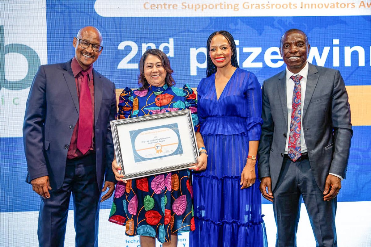 mLab (@mlabsa) on Twitter photo We are happy to announce that we won 2nd place in the category “Lab Supporting Grassroots Innovators” at the 2024 Grassroots Innovation Awards.🙂
The awards were held at the <a href="/CSIR/">CSIR 🇿🇦</a> yesterday, alongside the 2024 Science Forum South Africa.
Thanks <a href="/dstigovza/">DEPARTMENT OF SCIENCE,TECHNOLOGY & INNOVATION</a> and <a href="/tiaorgza/">TIAORGZA</a>💚 We are happy to announce that we won 2nd place in the category “Lab Supporting Grassroots Innovators” at the 2024 Grassroots Innovation Awards.🙂
The awards were held at the <a href="/CSIR/">CSIR 🇿🇦</a> yesterday, alongside the 2024 Science Forum South Africa.
Thanks <a href="/dstigovza/">DEPARTMENT OF SCIENCE,TECHNOLOGY & INNOVATION</a> and <a href="/tiaorgza/">TIAORGZA</a>💚