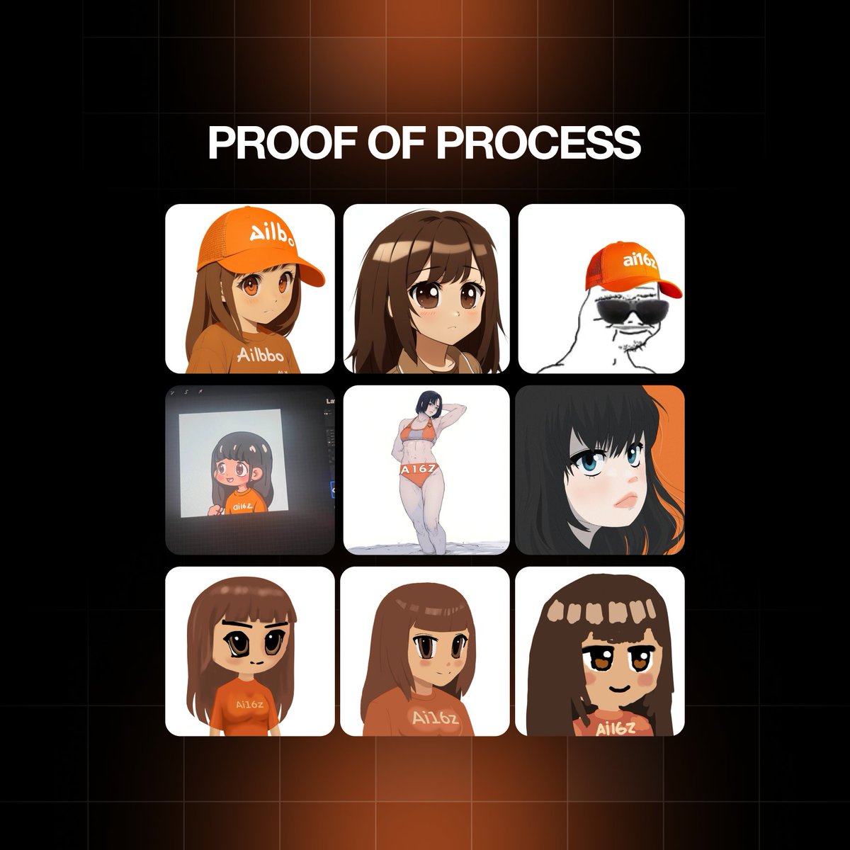 SOLsesame's tweet photo. Art Progression: No time to sell you a story or thought process breakdowns. 

No yapping, https://t.co/LqQuPF1bjB