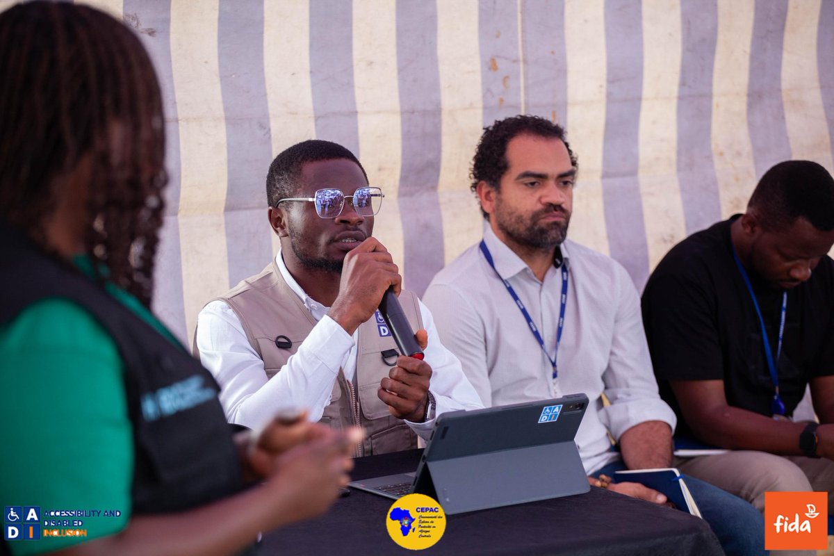 AdiContact's tweet photo. #ADI Panéliste, notre Directeur Elisha Muhima  a abordé la prise en charge des besoins spécifiques ainsi que l'inclusion des personnes handicapées dans les actions humanitaires, particulièrement dans une région comme l'est de la #RDC, où les urgences humanitaires exigent des https://t.co/gFbPuEedMo