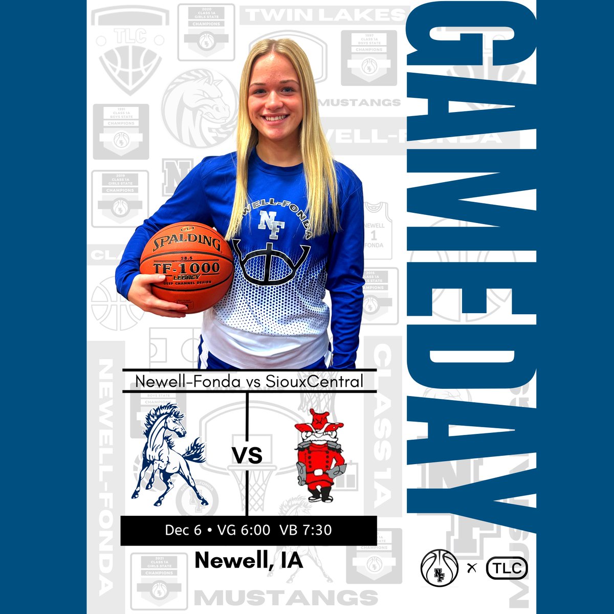 N-F Schools (@nfmustangs) on Twitter photo π GAMEDAY
π Sioux Central Community School District
π Newell, IA
π
12.6.24
π₯£ FFA Chili Supper
π JVG - 4:00 PM
π JVB - 5:00 PM
π VG - 6:00 PM
π 3-4 GY BB @ Halftime
π’ VB - 7:30 PM
π 5-6 GY BB @ Halftime
ποΈ gobound.com/ia/schools/newβ¦
π» youtube.com/@Newell-Fonda-β¦
#newellfonda π GAMEDAY
π Sioux Central Community School District
π Newell, IA
π
12.6.24
π₯£ FFA Chili Supper
π JVG - 4:00 PM
π JVB - 5:00 PM
π VG - 6:00 PM
π 3-4 GY BB @ Halftime
π’ VB - 7:30 PM
π 5-6 GY BB @ Halftime
ποΈ gobound.com/ia/schools/newβ¦
π» youtube.com/@Newell-Fonda-β¦
#newellfonda