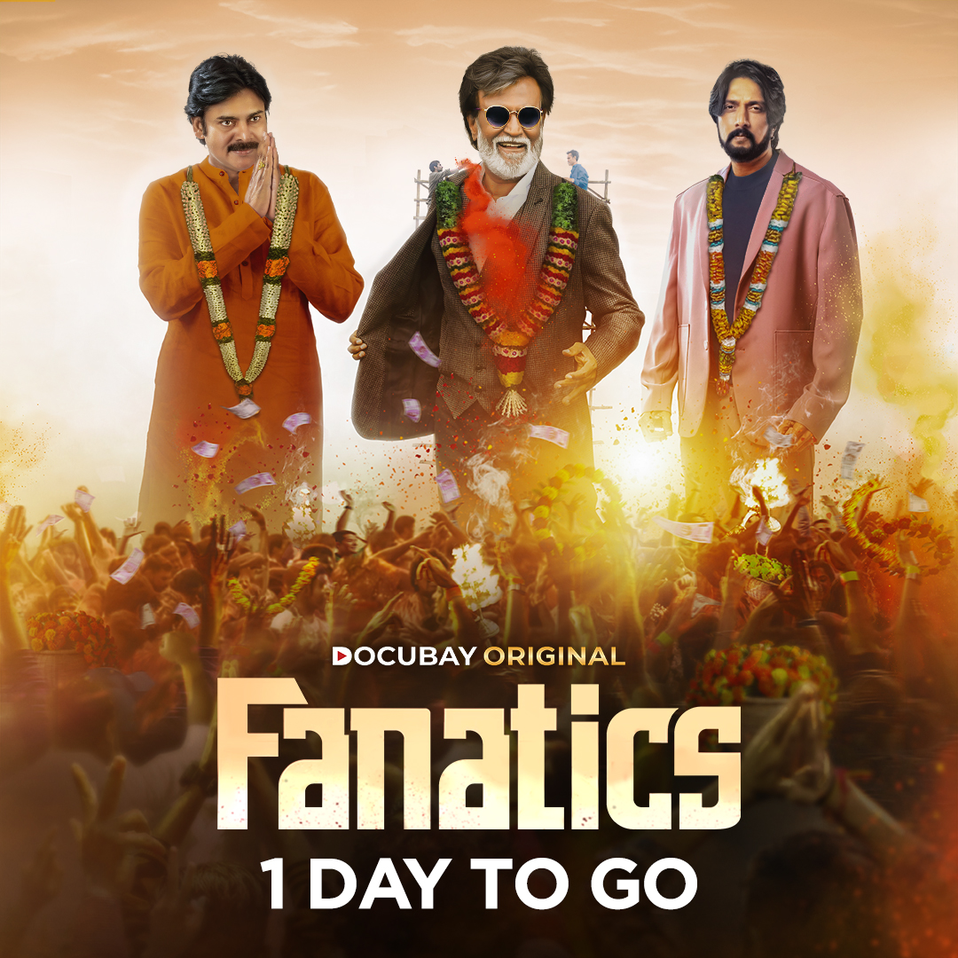 DocuBay Documentaries (@onetribedocubay) on Twitter photo How far can a fan go to show their love for their favorite star? When does devotion cross into obsession? Step into the intense world of fanaticism, where passion knows no bounds.
"Fanatics," streaming Tomorrow, only on DocuBay.
Production House = STUDIO 9
<a href="/in10_media/">IN10 Media Network</a> How far can a fan go to show their love for their favorite star? When does devotion cross into obsession? Step into the intense world of fanaticism, where passion knows no bounds.
"Fanatics," streaming Tomorrow, only on DocuBay.
Production House = STUDIO 9
<a href="/in10_media/">IN10 Media Network</a>