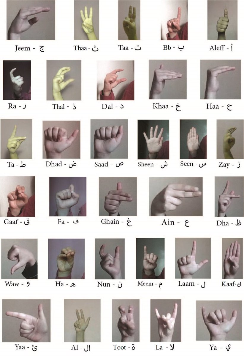 🚀 Excited to introduce **ASLAD-190K**! A dataset of **190,000 annotated RGB images** for Arabic Sign Language letters &amp; gestures, crafted for ML &amp; computer vision research.    
Data paper from:
dx.doi.org/10.31219/osf.i…

#AI #SignLanguage #ML #arabic