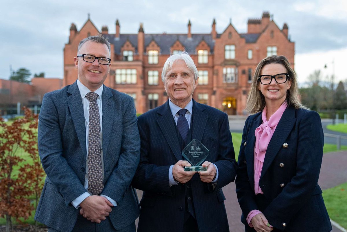 Net Zero Champion Chris Rea has been named Allstate NI Graduate of the Year 2024. 🏆

A proud Economics graduate, Chris has been recognised for:

🔴 Driving innovation in sustainable manufacturing with AESSEAL, a global leader receiving multiple awards for enterprise in