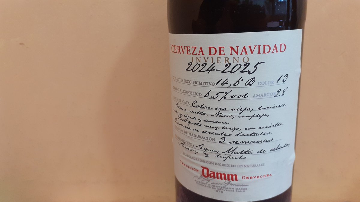 Tot l'any esperant la Cervesa de Nadal i aquest any s'ha convertit en Cerveza de Navidad.

Posvale, Posbueno, Posadiós.

<a href="/EstrellaDammCat/">Estrella Damm Cat</a> 
<a href="/llenguacat/">Plataforma per la Llengua</a> <a href="/acciopelcatala/">Associació Acció pel català</a>