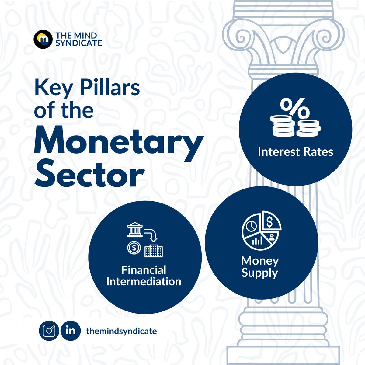 tmsunilag's tweet photo. The monetary sector plays a pivotal role in shaping financial stability. Here’s a look at three critical elements within this sector: https://t.co/XNIw7eTy5w
