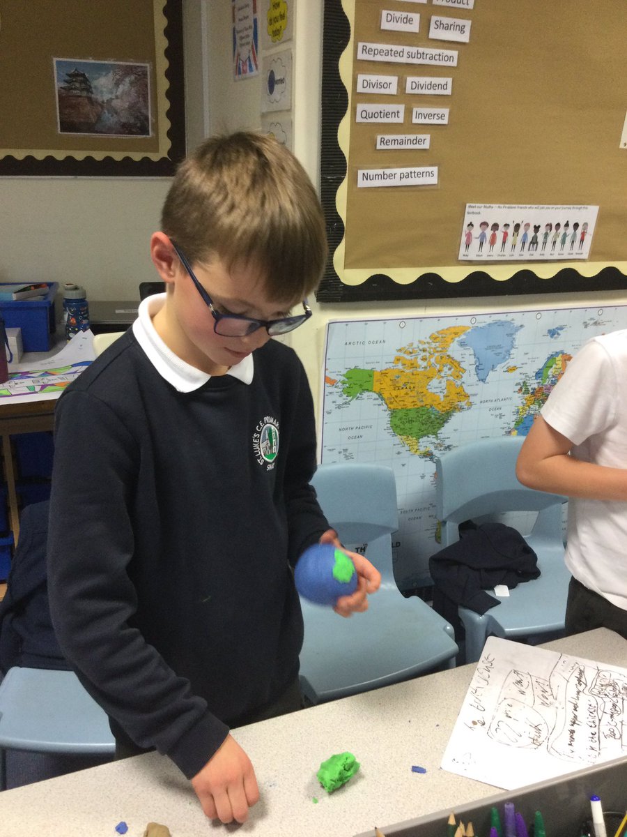 stlukesschoolsw's tweet image. Year 4 have been learning about the layers of the Earth in geography! 🌍 They created plasticine models to show what they’ve discovered. #Geography #EarthLayers #HandsOnLearning