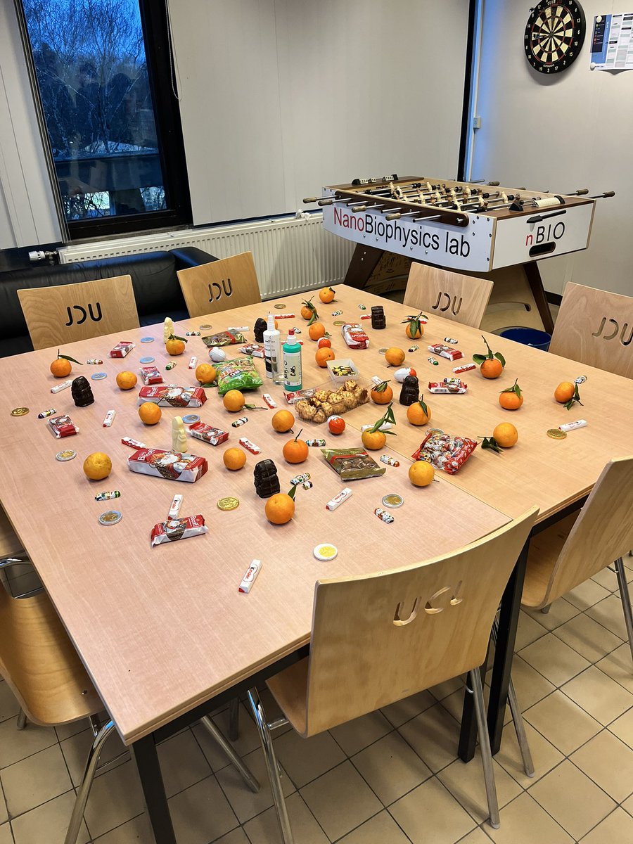 David Alsteens (@nbio_lab) on Twitter photo Saint Nicholas paid a visit to the <a href="/nBIO_lab/">David Alsteens</a> at @UCLouvain_be and brought a mountain of sweets for our wise (and slightly mischievous) researchers. Fueling science, one sugar rush at a time! 🍭🔬 Saint Nicholas paid a visit to the <a href="/nBIO_lab/">David Alsteens</a> at @UCLouvain_be and brought a mountain of sweets for our wise (and slightly mischievous) researchers. Fueling science, one sugar rush at a time! 🍭🔬