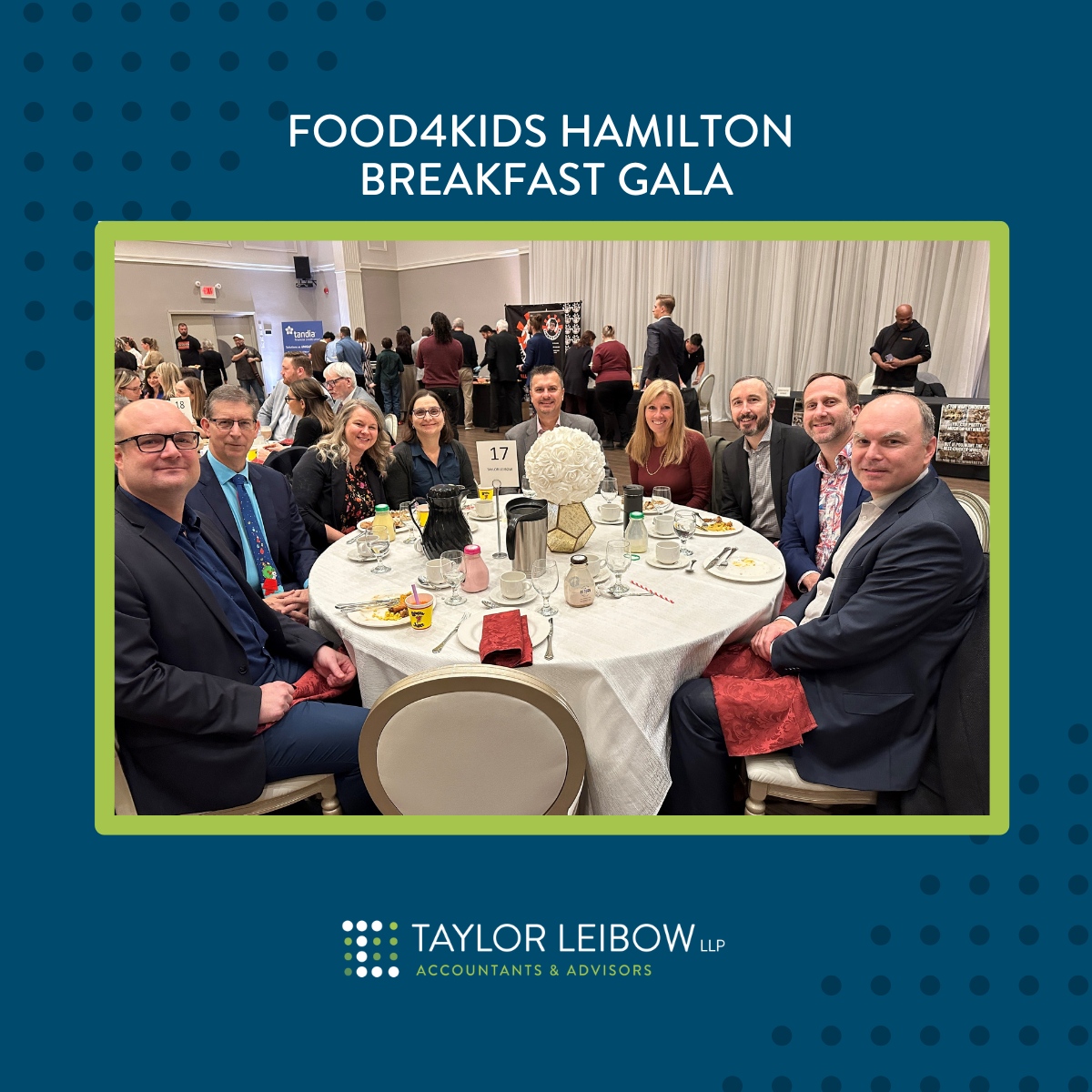 Taylor Leibow LLP (@taylorleibow) on Twitter photo TL is proud to have been a sponsor of the <a href="/Food4KidsHamOnt/">Food4Kids Hamilton</a> Breakfast Gala! A big thank you to our team who attended: Ryan, Nigel, Jennifer, Madalynn, Robert, Kathy, Scott, Erik, and Darren. Together, we’re making a difference for our community children in need! TL is proud to have been a sponsor of the <a href="/Food4KidsHamOnt/">Food4Kids Hamilton</a> Breakfast Gala! A big thank you to our team who attended: Ryan, Nigel, Jennifer, Madalynn, Robert, Kathy, Scott, Erik, and Darren. Together, we’re making a difference for our community children in need!