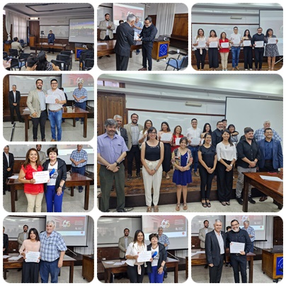 🎓 Entrega de Diplomas: Diplomatura en Turismo Científico 🌍
El pasado 29/11, 16 egresados recibieron su diploma en un emotivo acto presidido por decano Mg. Cr. Javier Martínez y el Esp. Ing. Jorge Soria.
fce.unju.edu.ar/node/1539
#FCEUNJu #TurismoCientífico #EducaciónDeCalidad