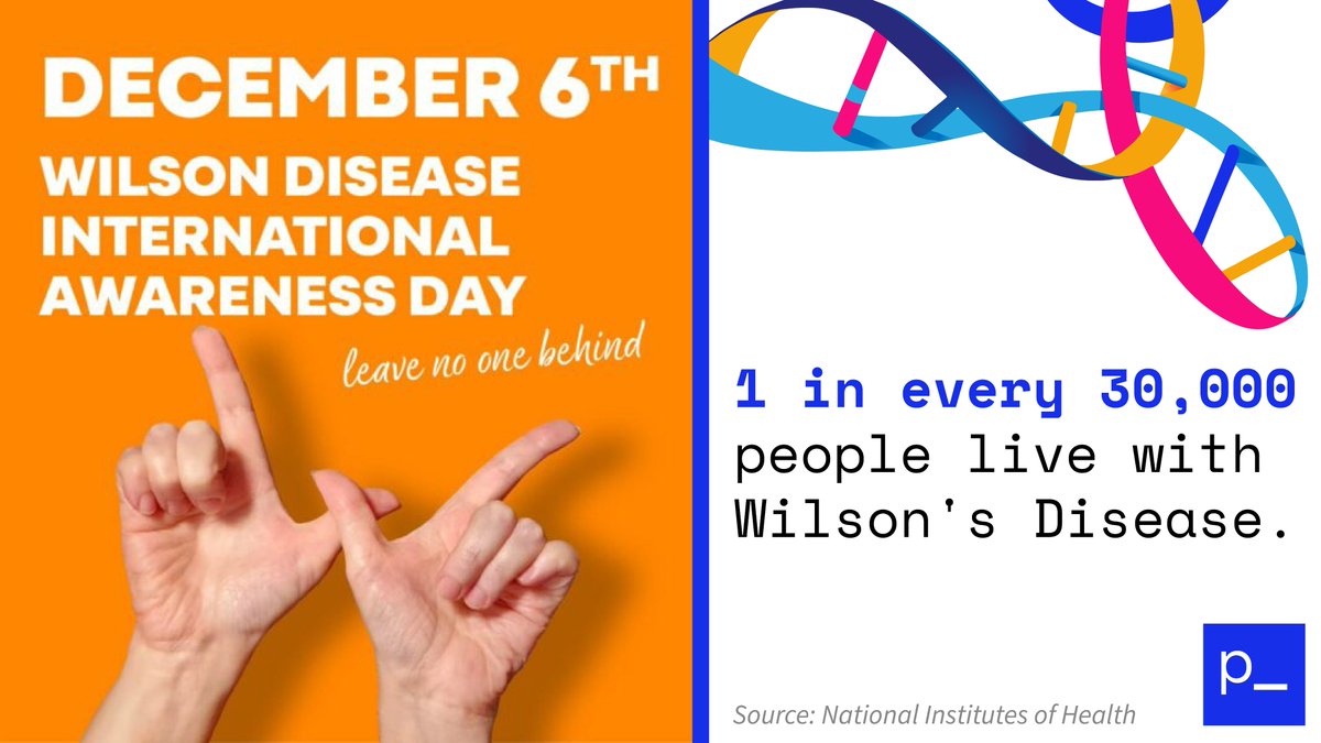 #WilsonDisease currently has no cure and requires lifelong treatment. Today, on #WilsonDiseaseAwarenessDay, we stand with those whose lives have been upended by this disease, and are proud to be working to offer improved treatment options to those in need. #WilsonDiseaseAwareness