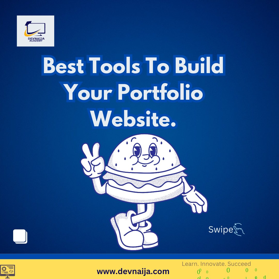 DevnaijaAcademy's tweet image. The best tools for building your portfolio website 🚀.
Be sure to save and share them with a programmer.
#portfolio #PWA #WebDevelopmentTutorials #MaterialUI #Bootstrap #softwaredeveloper #webdevelopment #FullStackDeveloper #frontenddevelopment #backenddevelopment