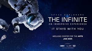 Awesome #STEM event!  🚀 The INFINITE coming this January to <a href="/MidlandCenter/">Midland Center</a> sponsored by <a href="/dupontnorthmi/">@dupontnorthmi</a>. 🪐 

midlandcenter.org/museums/space-…

🌎 Admire mind-blowing views of the Earth
📽️ Witness the first-ever 360 interactive virtual spacewalk
🛰️ Explore a walkable 3D model of the I.S.S