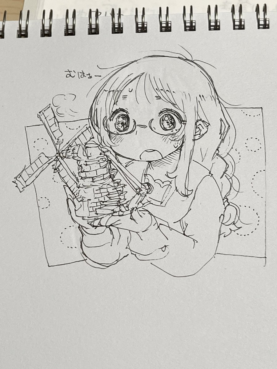 こんな感じで描いてます 