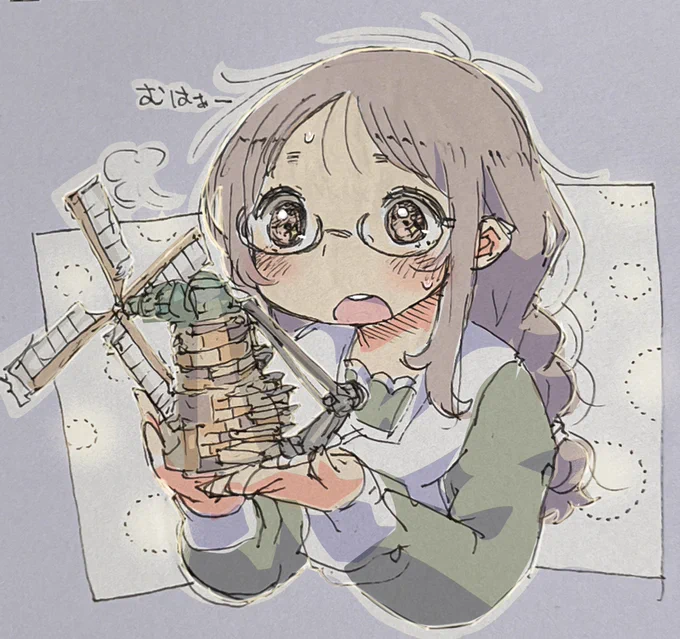 こんな感じで描いてます 