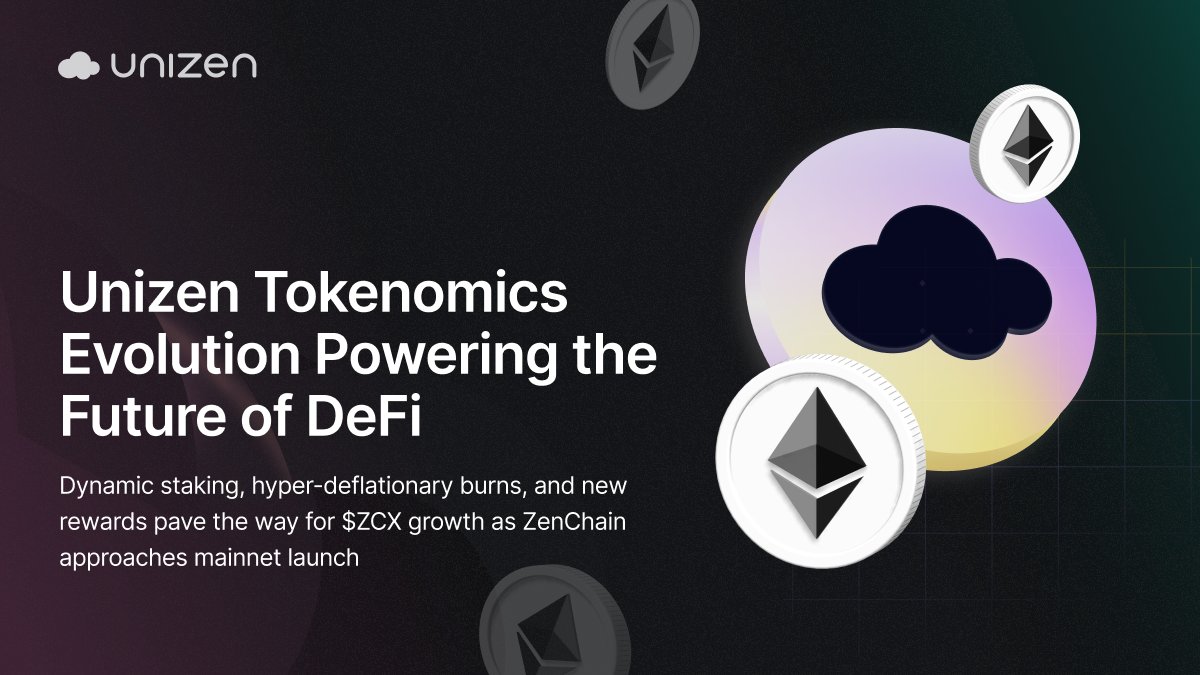 unizen_io's tweet photo. Unizen Tokenomics Update 🚀

We’re thrilled to share some exciting updates about our revamped tokenomics strategy that’s been carefully crafted with YOU in mind. 🙌 

Here’s what we’re accomplishing together:

1️⃣ Supporting the successful launch of @zen_chain – paving the way for a thriving ecosystem.
2️⃣ Improving APY for the entire community – more rewards, more value, more reasons to hold $ZCX. 💰
3️⃣ Supercharging our Buy-Back Burn mechanism (BBB) – enhancing our hyper-deflationary tokenomics like never before. 🔥

Our team has been working hard to ensure that these updates align with our mission to deliver unmatched value to you while driving innovation across DeFi.

Let's dive into the details...🧵