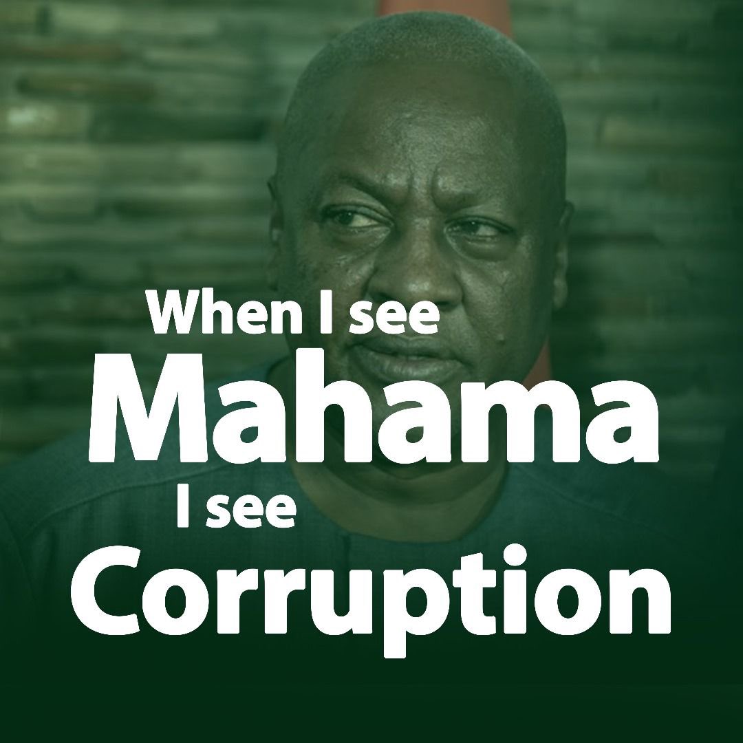 Samira_Tasha's tweet photo. Corruption is the birthright of @JDMahama he can’t separate himself from the scandals ! Airbus was global shame ! 
#FailedMahama 
#1TouchForBawumia 
 #IncompetentMahama https://t.co/jnVXp7OGWz