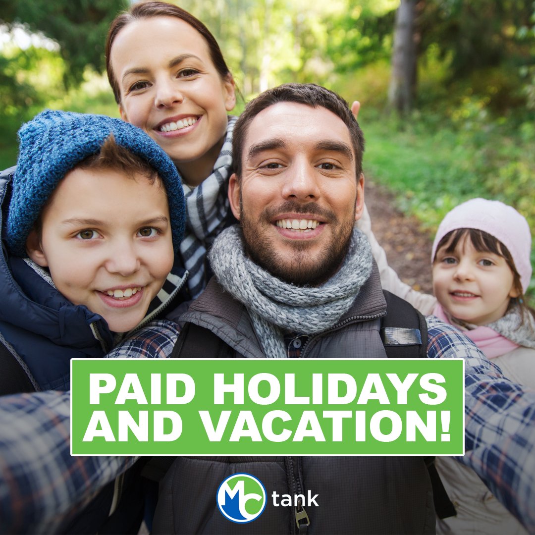 MCTankTransport's tweet photo. We believe it’s important to find balance between working and living your life. That’s why we offer our company drivers the paid time off they deserve. https://t.co/HlFRCUfuwe