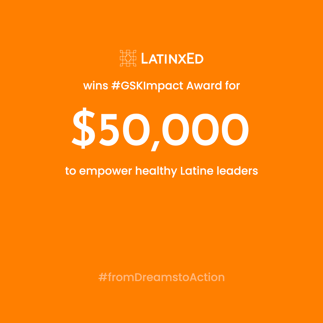 LatinxEducation's tweet photo. 🏆 We’re excited to announce that LatinxEd is a #GSKImpact Award recipient! With $50K, we’ll strengthen leadership for Latine educators in NC.
🙏🏽 Thanks for your #GivingTuesday support—together we build healthier communities.
#FromDreamstoAction #SomosNC #NCEducation https://t.co/NdF5fxp4lT