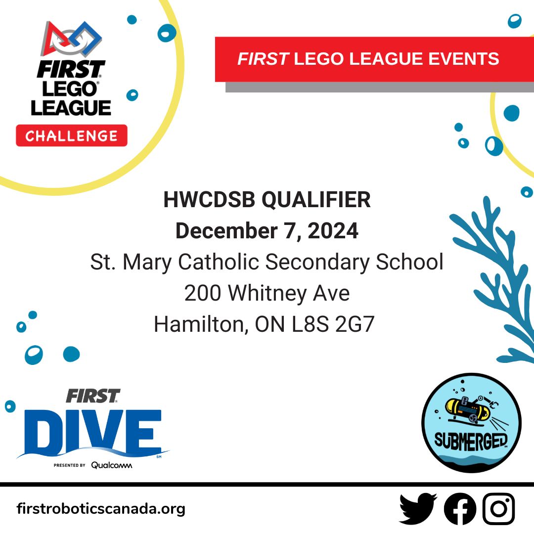 CANFIRST's tweet photo. 🌟 Be part of the excitement! 🌟 Cheer on teams as they innovate, collaborate, and compete in a celebration of robotics and STEM! 🚀✨
#FIRSTCanada #FLL #FTC #FRC #RoboticsForAll #STEMInspiration #FutureOfInnovation https://t.co/d3cGmOQeMQ