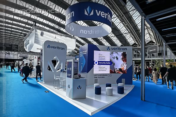 exposervice_com's tweet image. Thoughtful design, worldwide service. Wherever you go, we’ve got you covered.
Veritran at Money20/20 Europe

#exposervice #tradeshowexperts