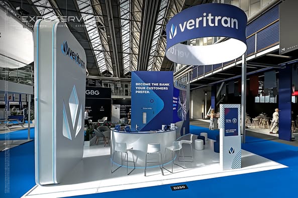 exposervice_com's tweet image. Thoughtful design, worldwide service. Wherever you go, we’ve got you covered.
Veritran at Money20/20 Europe

#exposervice #tradeshowexperts