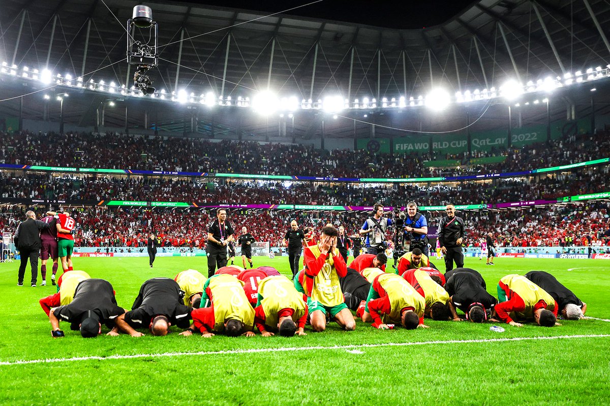 Two years ago, Morocco shocked Spain on penalties in the World Cup and reminded us that football is beautiful 🥺