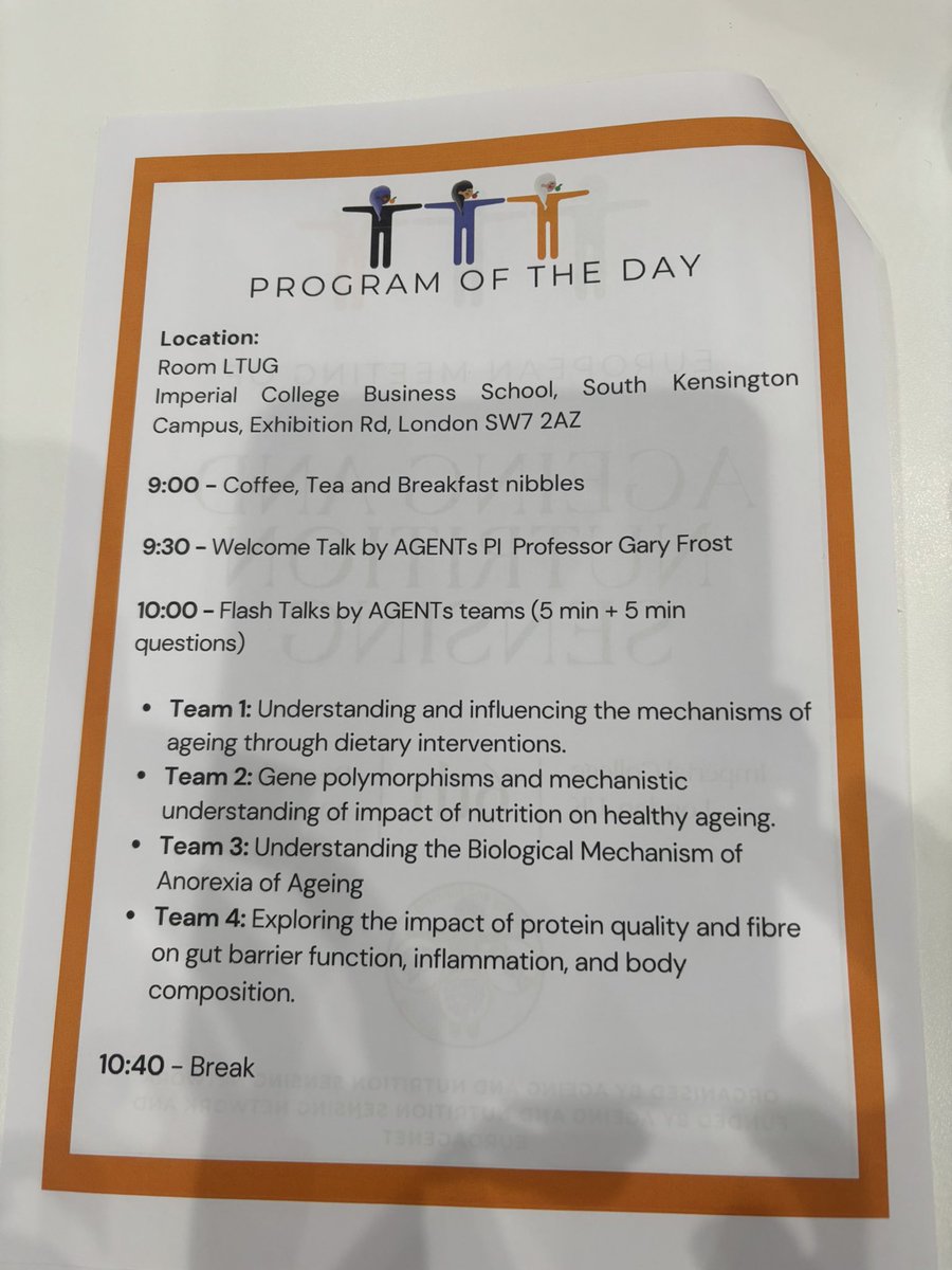 Elena Philippou PhD (@elenaphilippou1) on Twitter photo Honored to be participating in the Ageing and Nutrition Sensing meeting at Imperial College London and present our research on nutrition and cognition.Thank you to Prof Gary Frost <a href="/gfrost59/">Gary Frost</a> and Dr <a href="/AygulDagbasi/">Aygul Dagbasi PhD RD</a> for the invitation. Honored to be participating in the Ageing and Nutrition Sensing meeting at Imperial College London and present our research on nutrition and cognition.Thank you to Prof Gary Frost <a href="/gfrost59/">Gary Frost</a> and Dr <a href="/AygulDagbasi/">Aygul Dagbasi PhD RD</a> for the invitation.