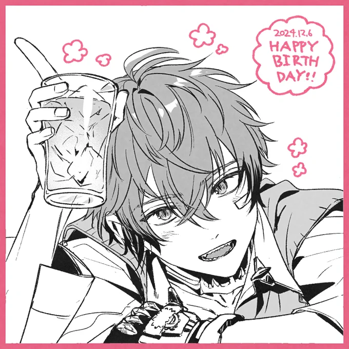 赤城ウェンさんお誕生日おめでとうございます🍱🦖

#赤城ウェン激アツ爆誕祭2024
#紙とウェン 