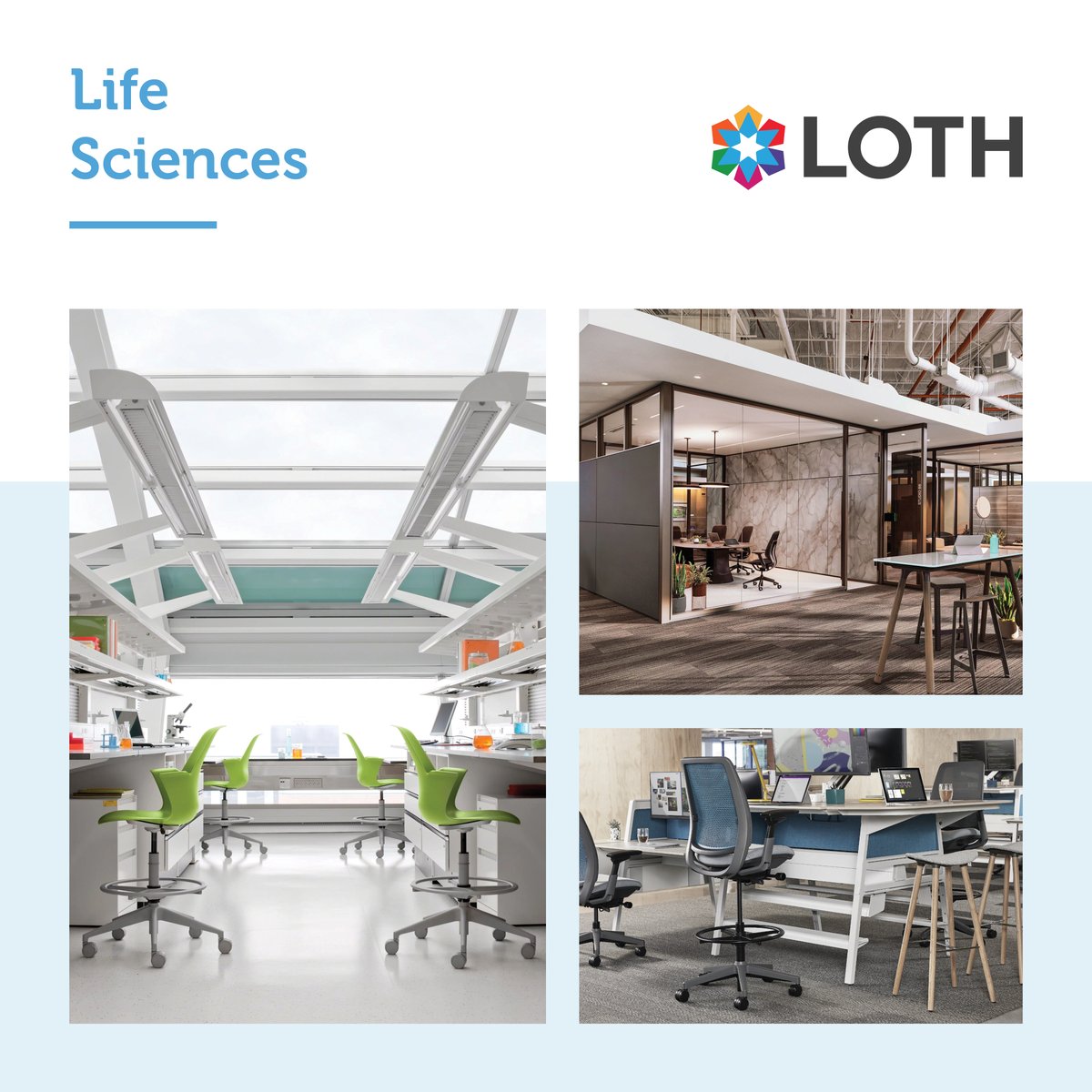 LOTH’s customized furniture solutions for the life sciences sector are designed to support your team’s unique needs, from ergonomic workstations to collaborative meeting areas.

Explore further: tinyurl.com/3ffunauy