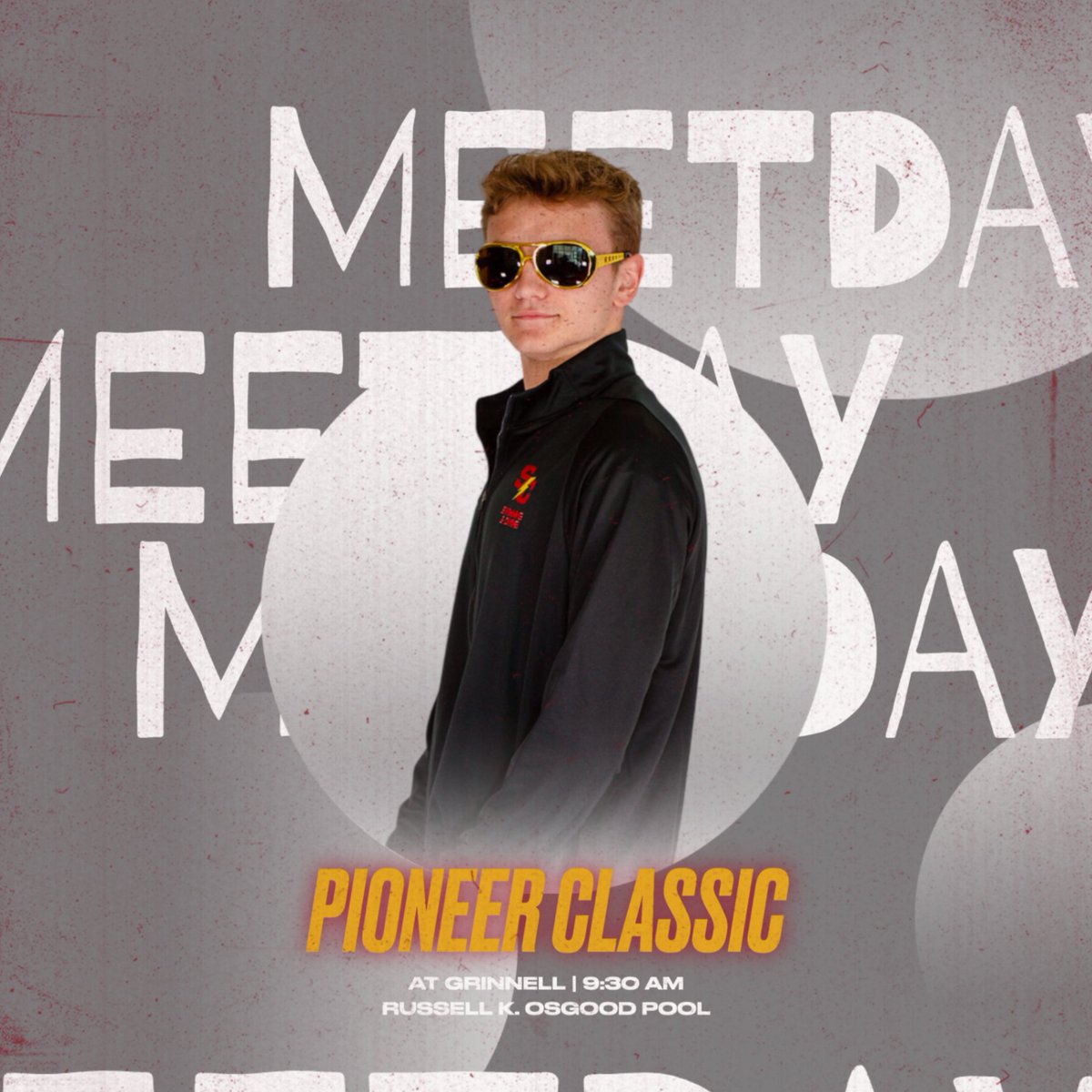 Dive into today's meet with us! 

Join us as we take to the lanes in Grinnell today at the Pioneer Classic! 

🆚 Pioneer Classic
🕔 9:30 a.m.
📍 December 6-7

#rollriversswim #d3swim